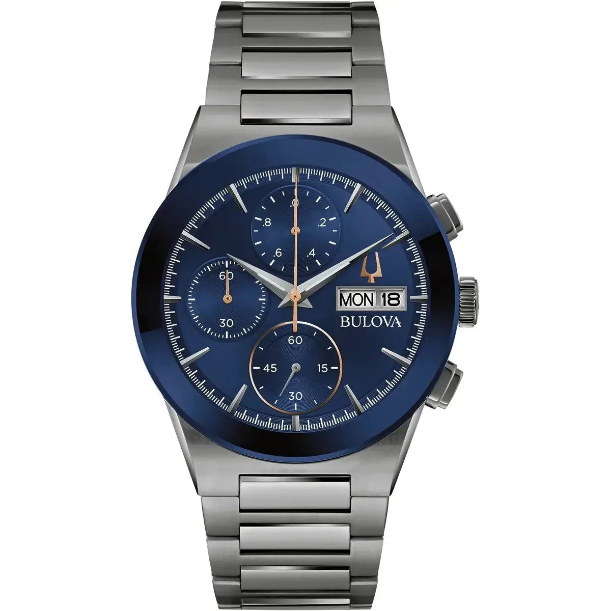 Bulova Millennia Men's Blue Watch 98C143