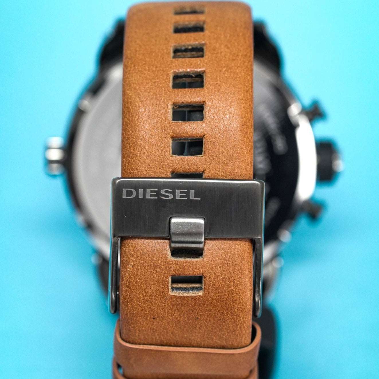 Diesel DZ7269 Men's Chronograph Little Daddy White Brown Watch