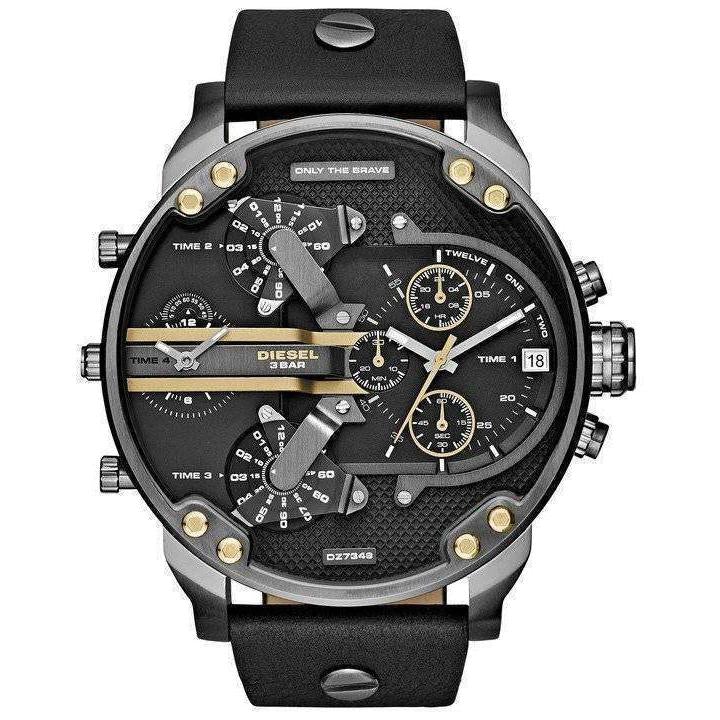 Diesel DZ7348 Men's Mr Daddy 2.0 Black Chronograph Watch