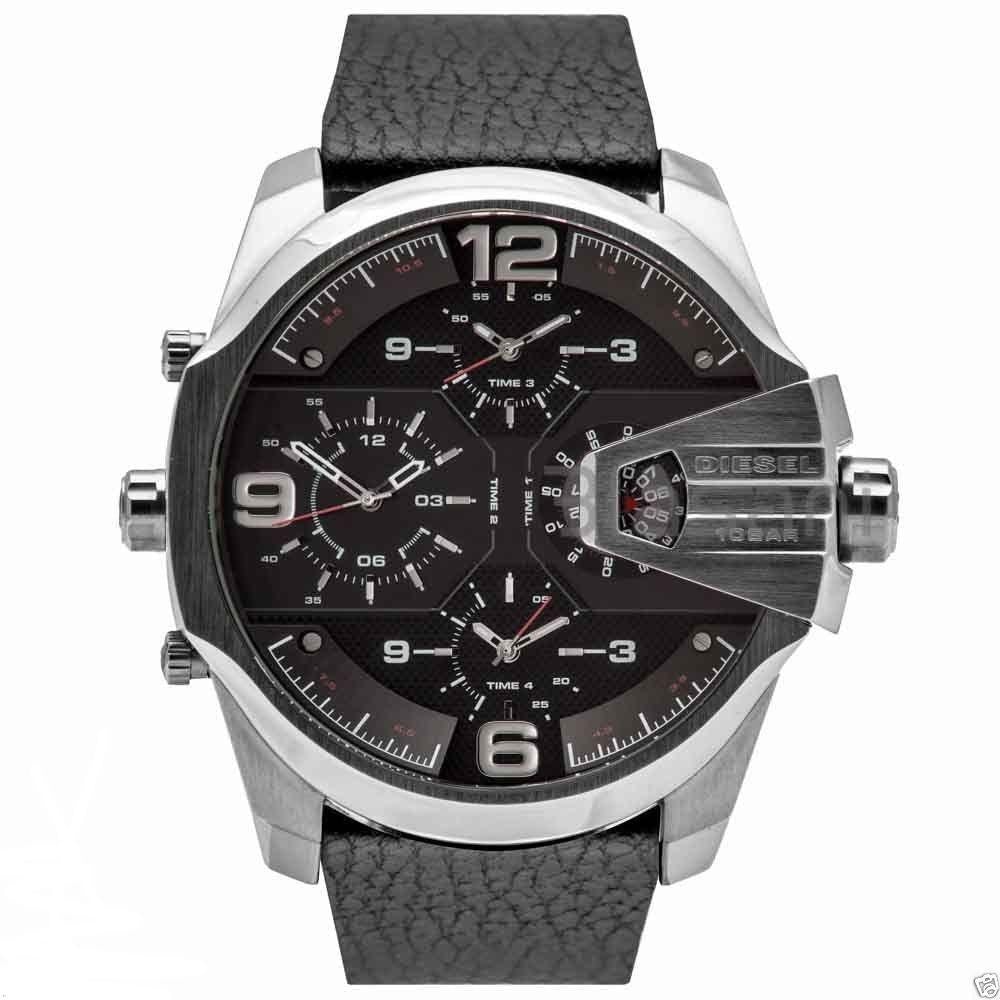 Diesel DZ7376 Men's Black Uber Chief Chronograph Watch