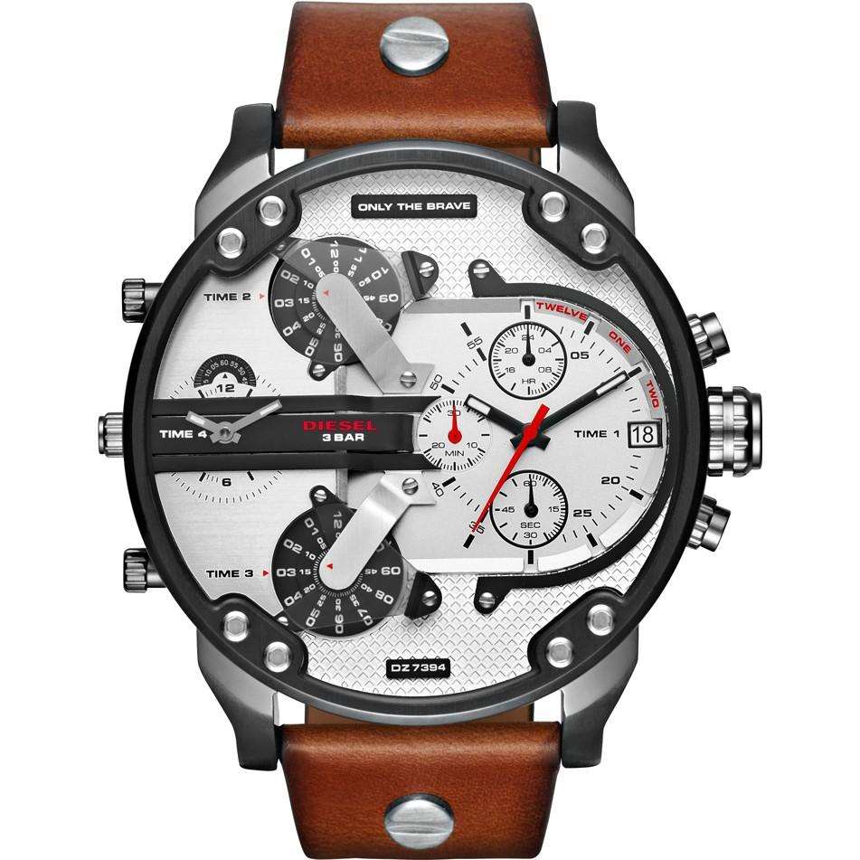 Diesel DZ7394 Men's Chronograph Mr Daddy 2.0 Brown Watch