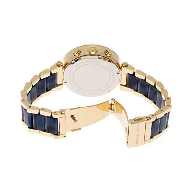 Michael Kors MK6238 Ladies Parker Two-Tone Blue Watch