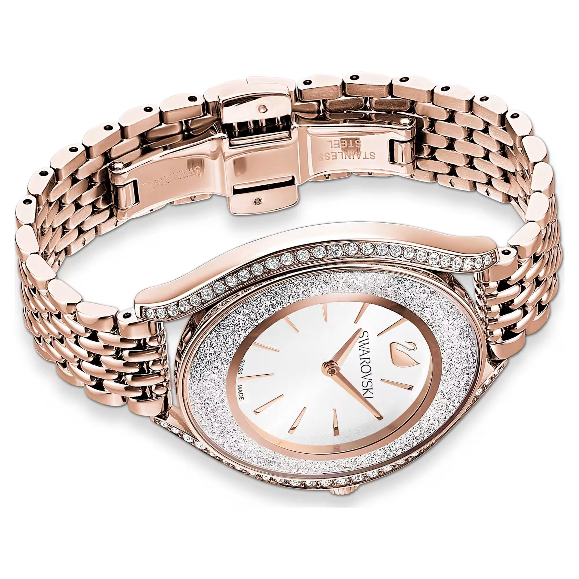 Swarovski Crystalline Aura Ladies Rose Gold Watch 5519459