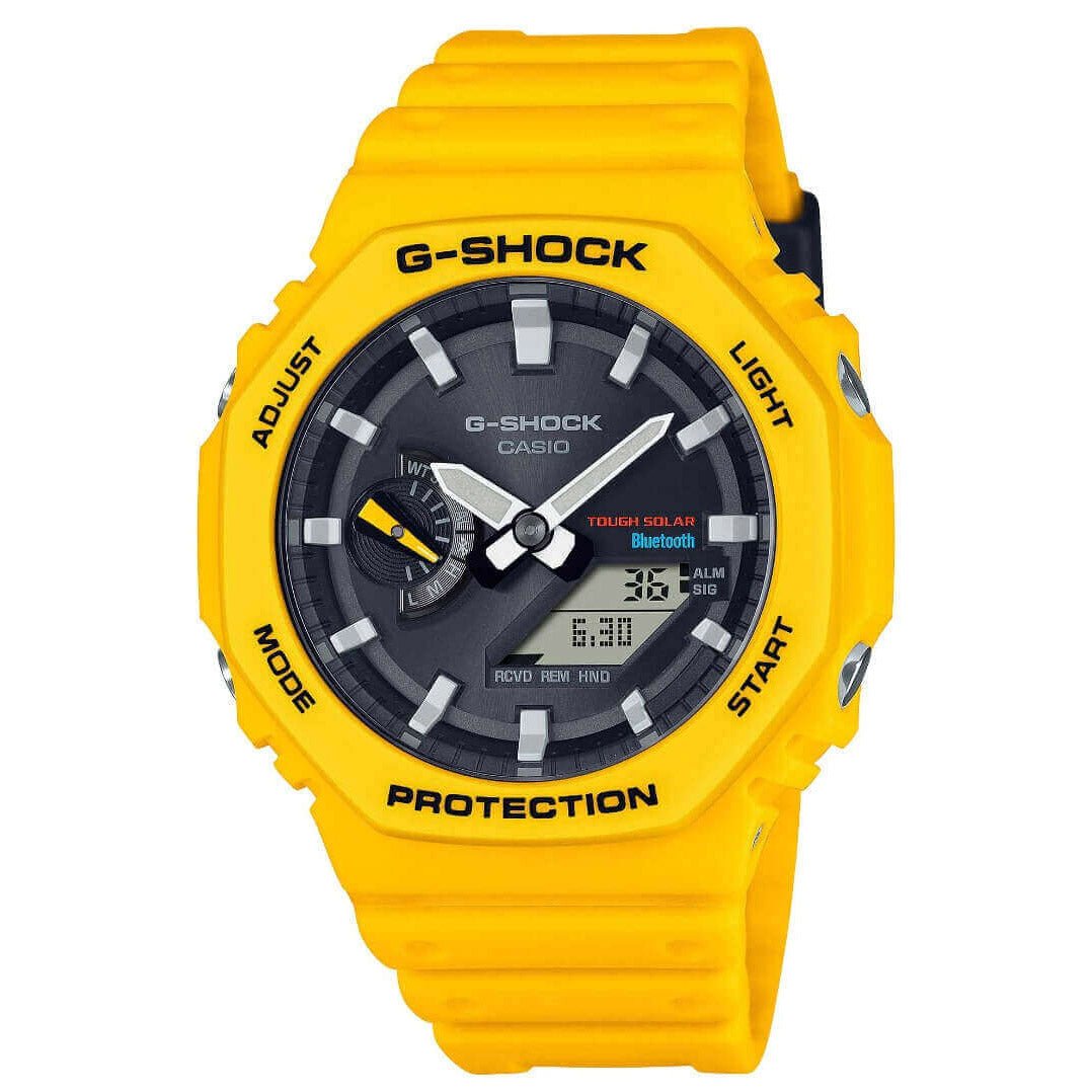 Casio G-Shock Men's Yellow Watch GA-B2100C-9AER