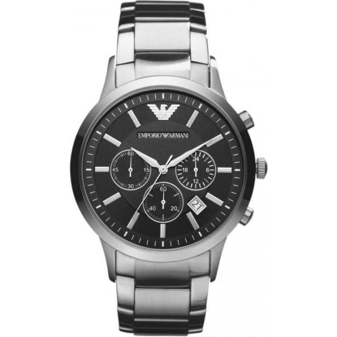 Emporio Armani AR2434 Chronograph Men's Stainless Steel Watch