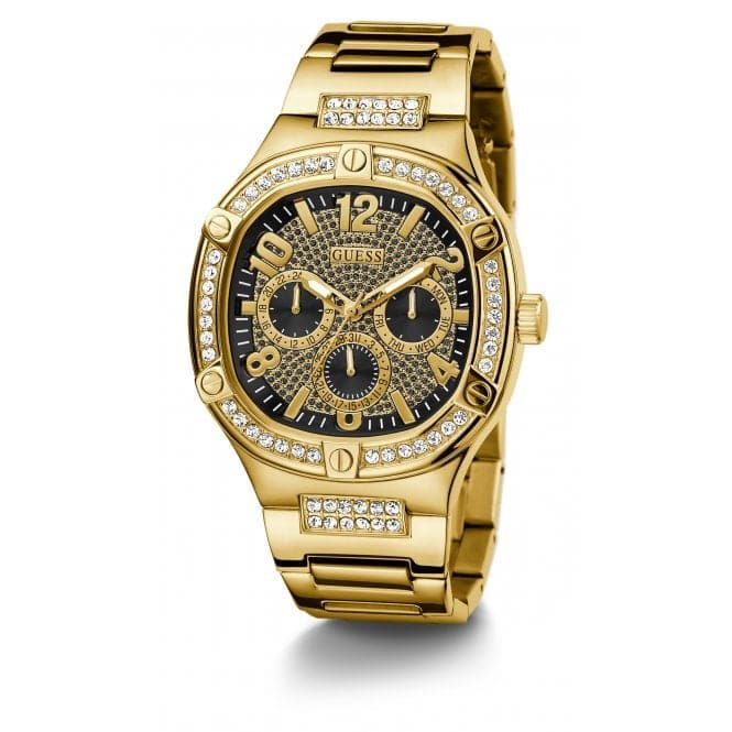 Gents Duke Stainless Steel Gold Watch GW0576G2