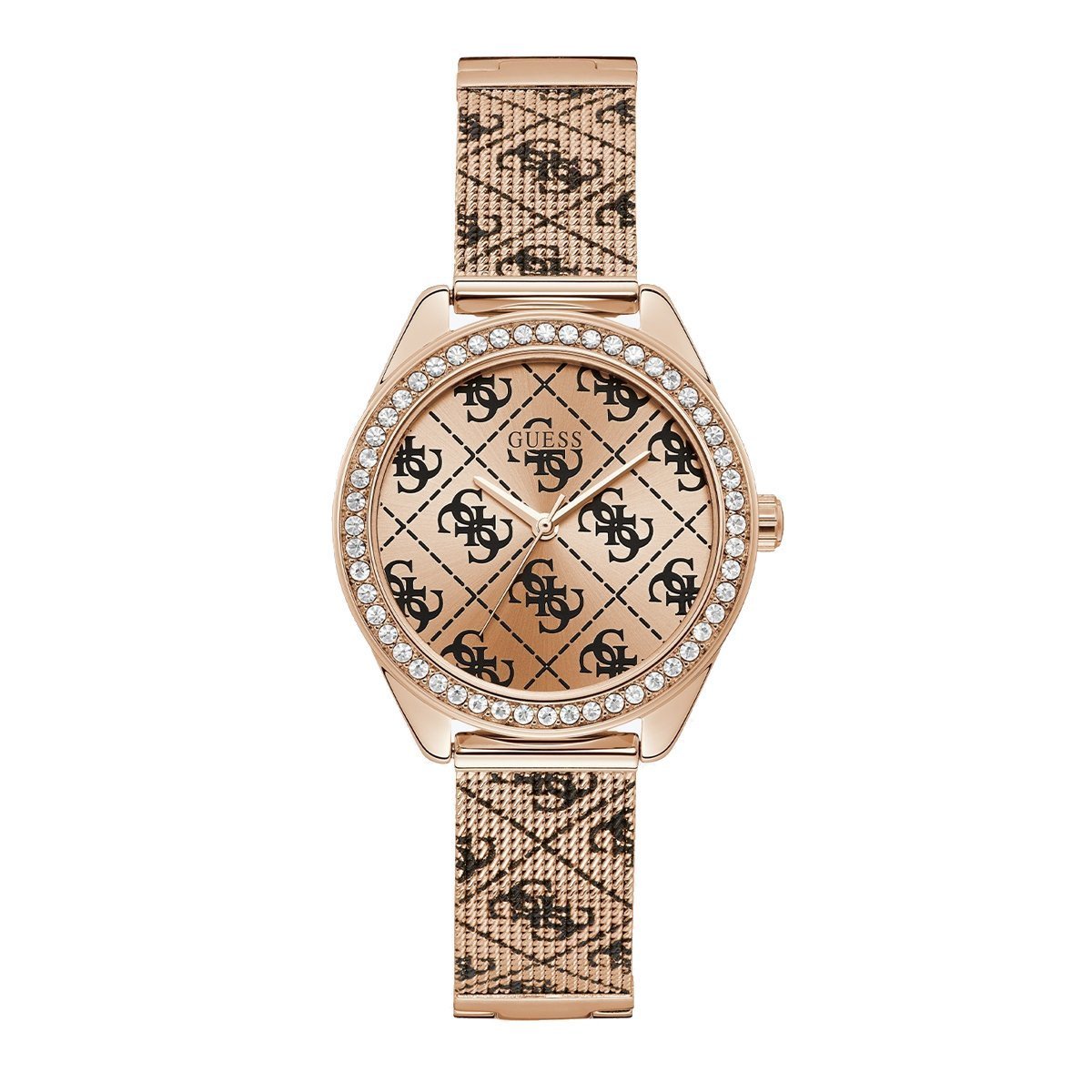 Guess Claudia Ladies Watch Rose Gold W1279L3