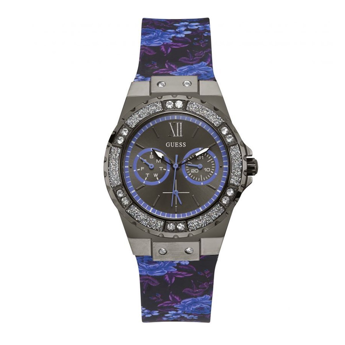 Guess Limelight Ladies Watch Purple