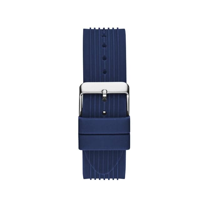 Guess Poseidon Mens Sport Blue Polycarbonate Watch GW0268G3