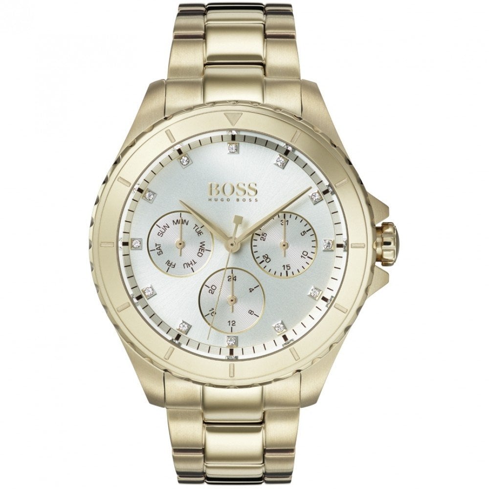 Hugo Boss Women's 1502445 Premiere Gold-Tone Stainless Steel Watch