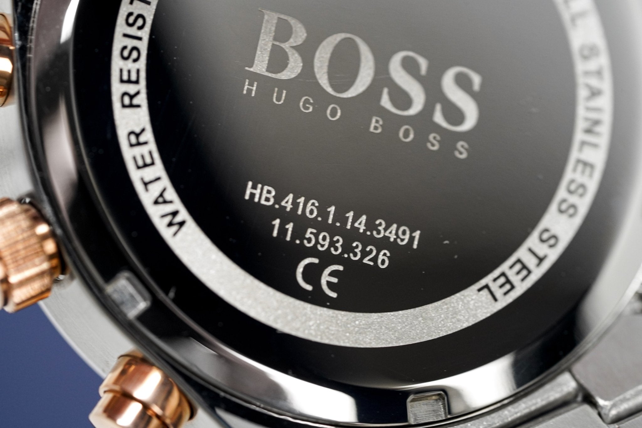 Hugo Boss Men's Watch Champion Two Tone Black HB1513819