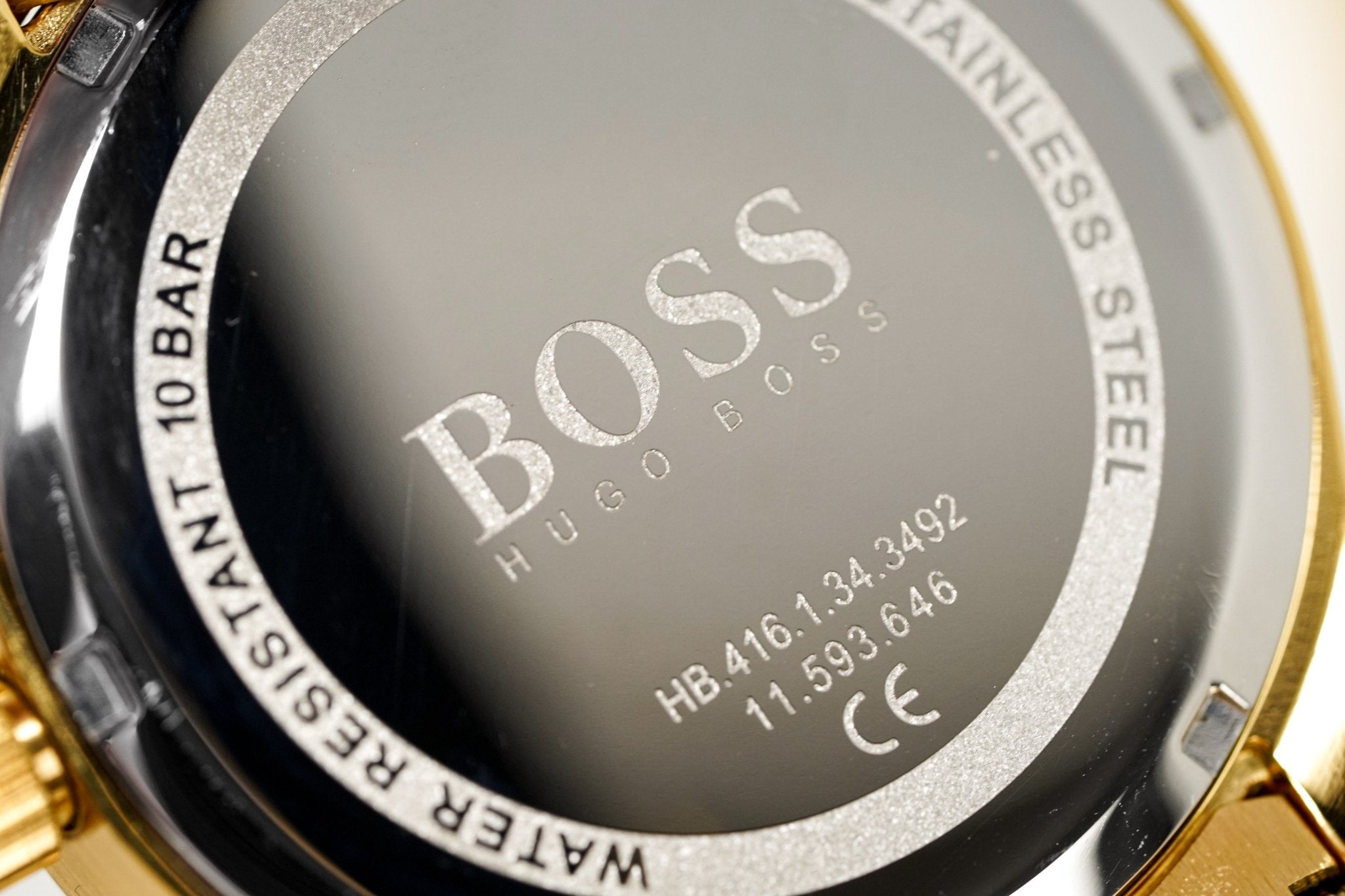 Hugo Boss Men's Watch Champion Yellow Gold HB1513848