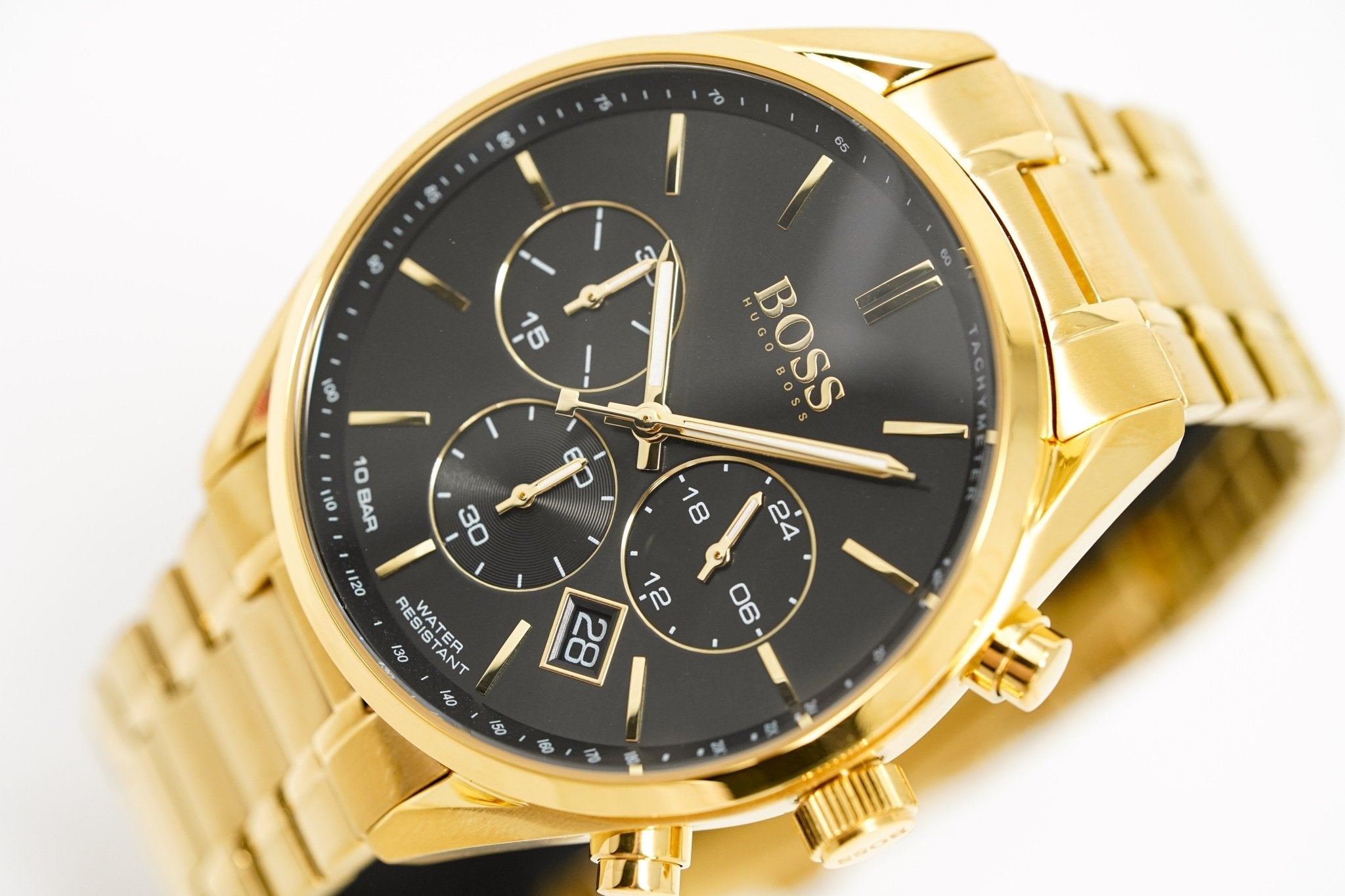 Hugo Boss Men's Watch Champion Yellow Gold HB1513848