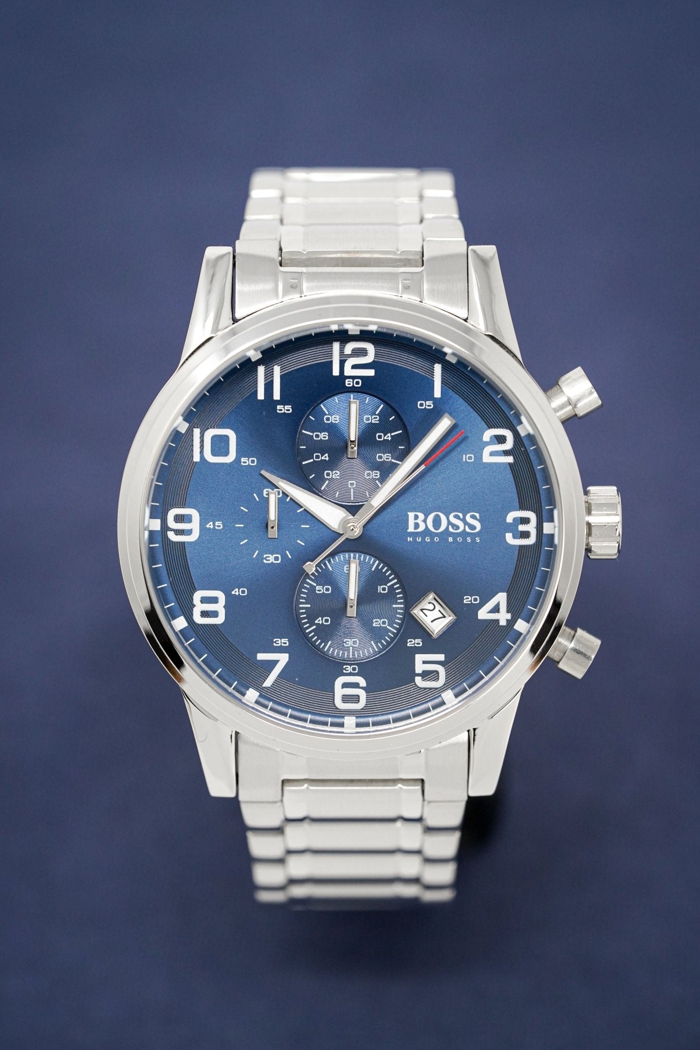 Hugo Boss Watch Chronograph Aeroliner Blue HB1513183