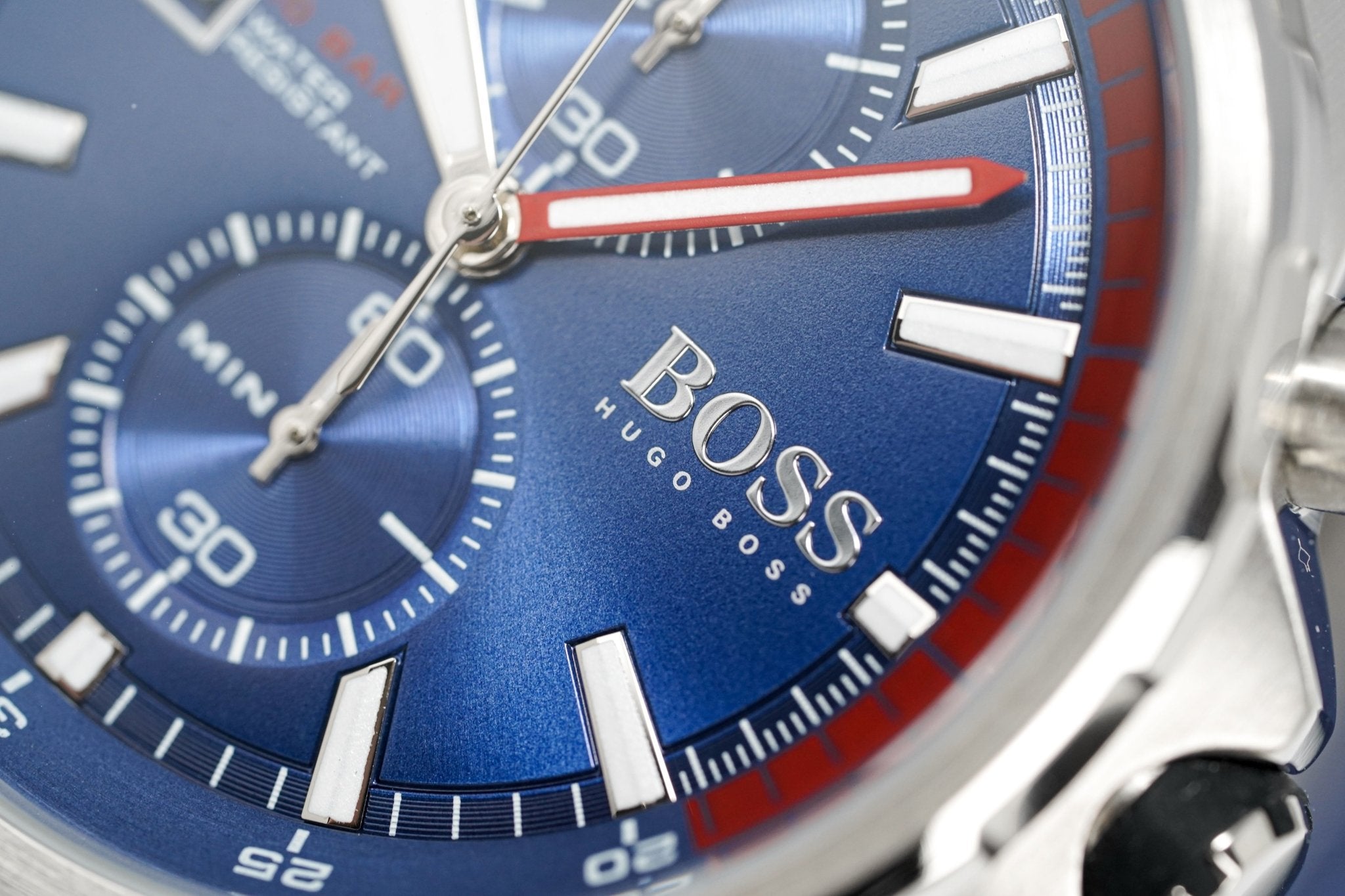 Hugo Boss Men's Watch Chronograph Globetrotter Blue HB1513823