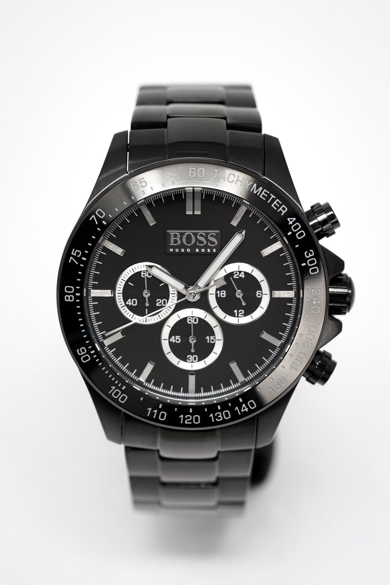 Hugo Boss Men's Watch Chronograph Ikon Black PVD HB1512961