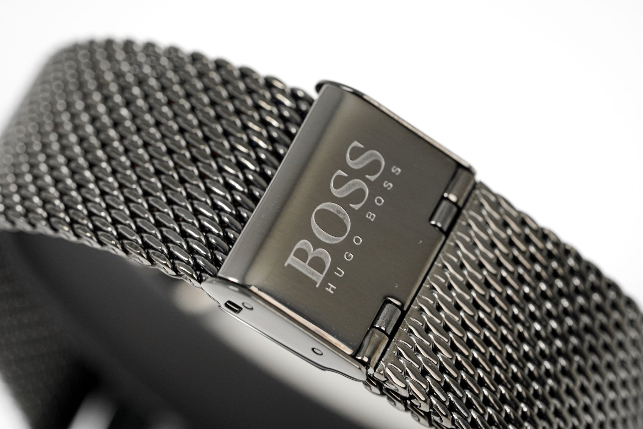 Hugo Boss Men's Watch Chronograph Ikon Grey Mesh HB1513443