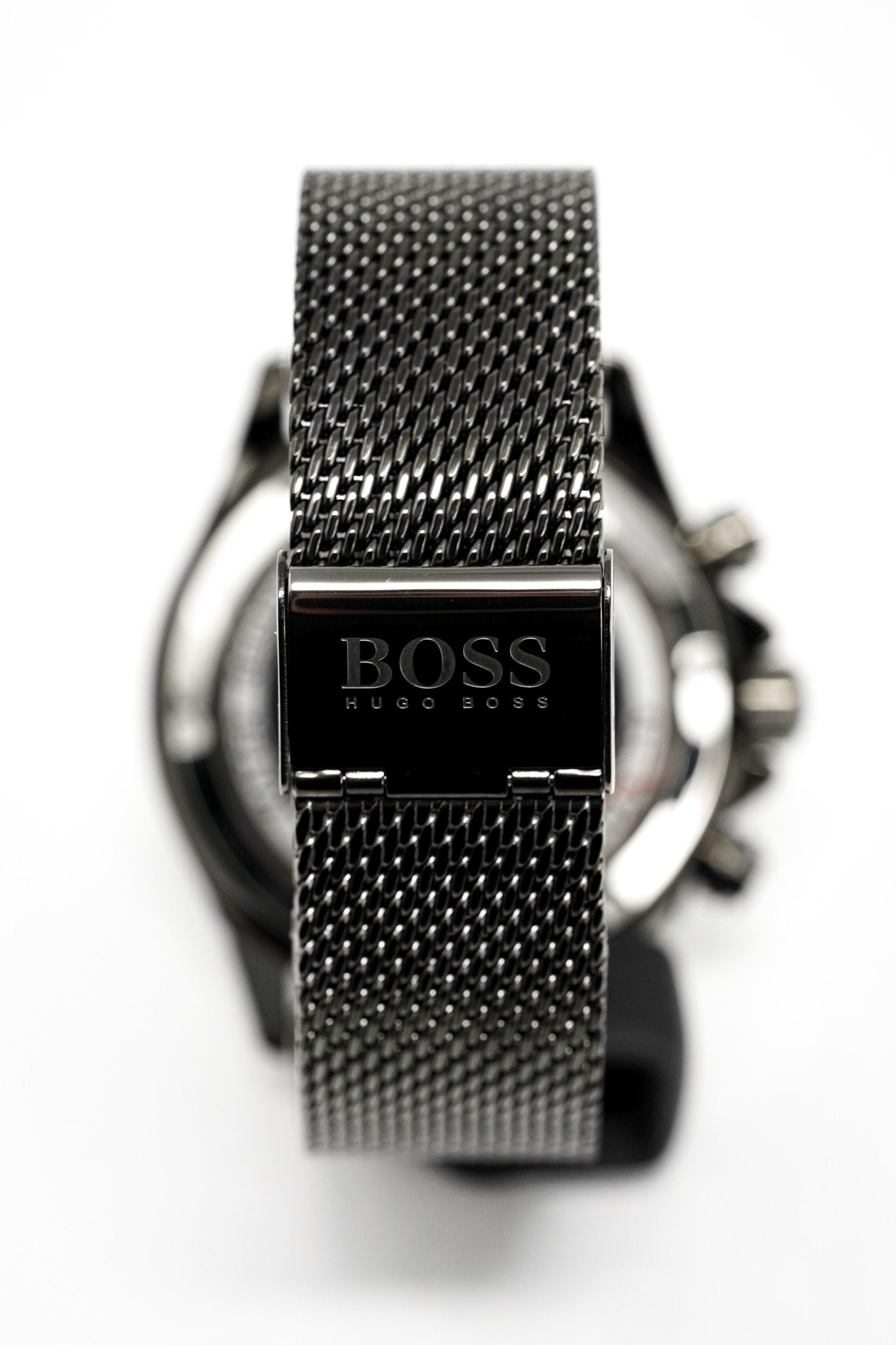 Hugo Boss Men's Watch Chronograph Ikon Grey Mesh HB1513443