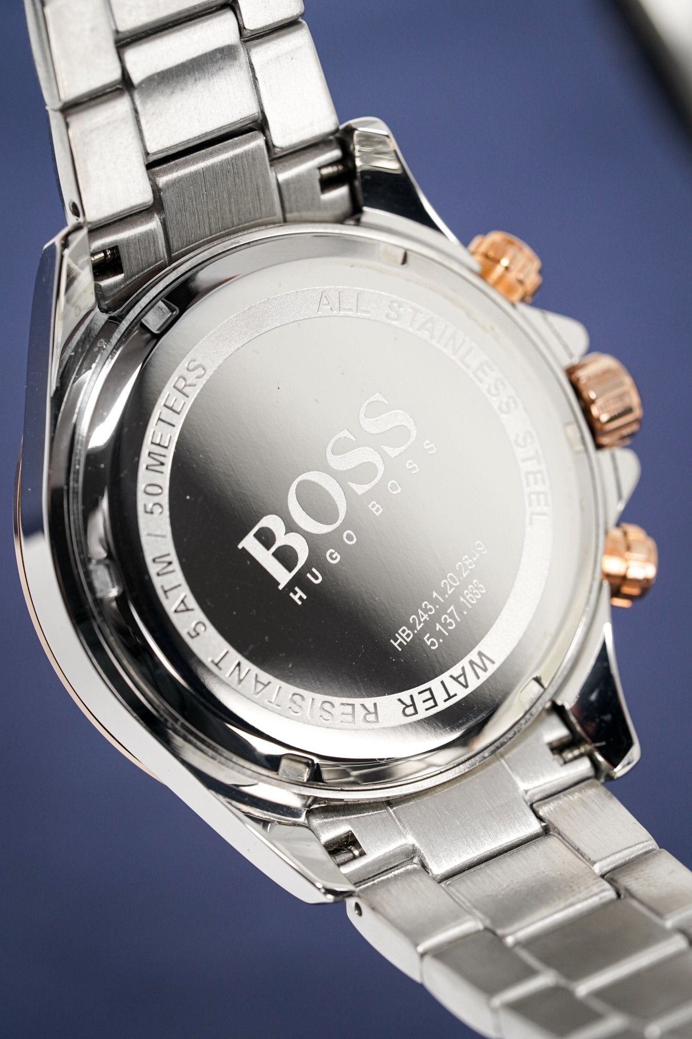 Hugo Boss Men's Watch Chronograph Ikon Two Tone HB1513339