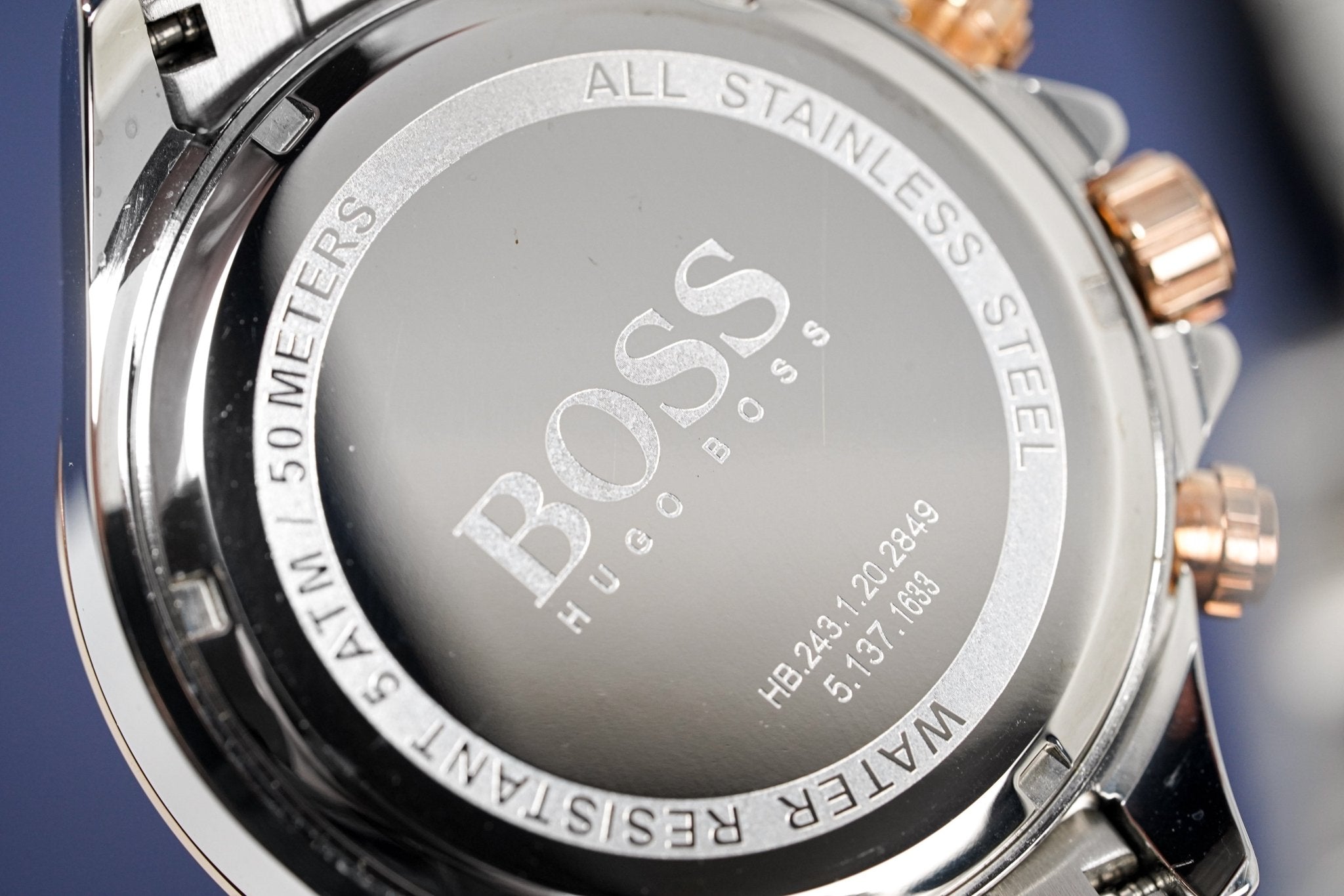 Hugo Boss Men's Watch Chronograph Ikon Two Tone HB1513339