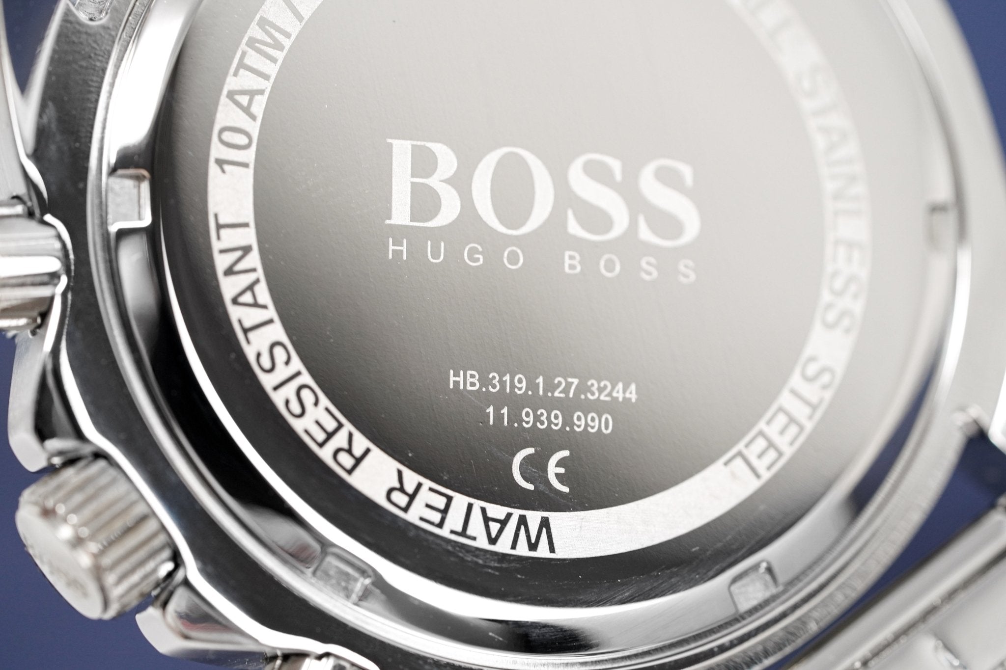 Hugo Boss Men's Watch Chronograph Ocean Edition Black HB1513701