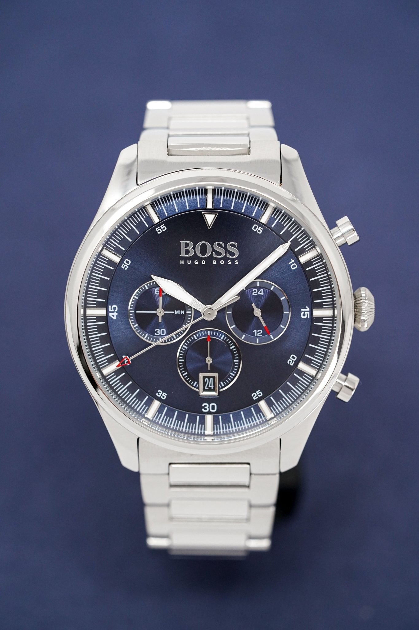 Hugo Boss Men's Watch Chronograph Pioneer Blue HB1513867