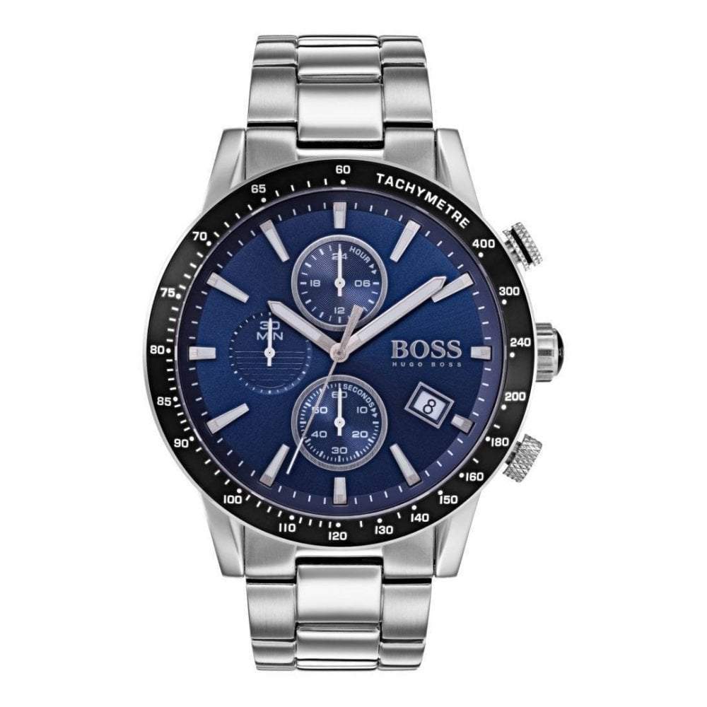 Hugo Boss Men's Watch Chronograph Rafale Blue HB1513510