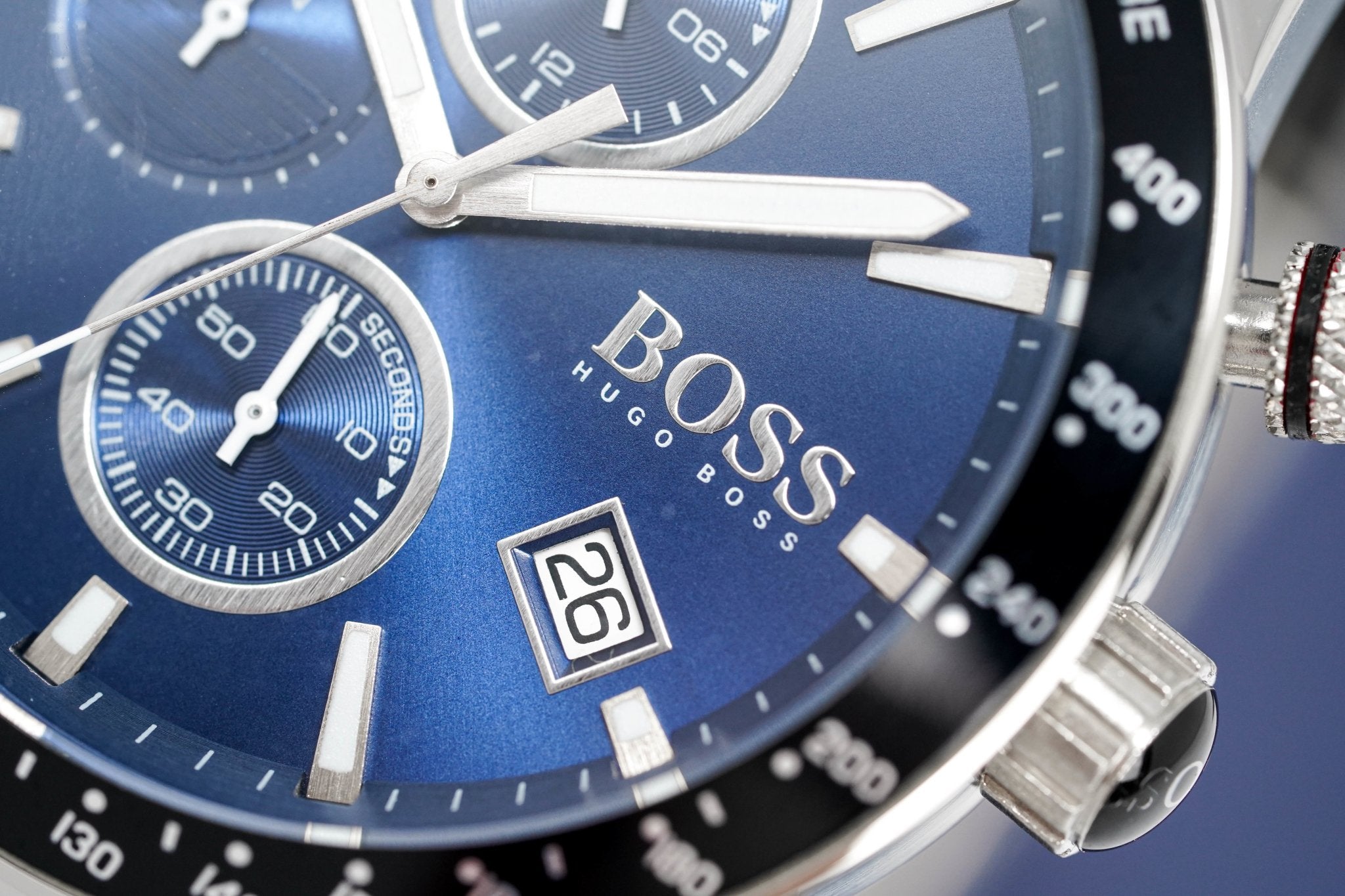 Hugo Boss Men's Watch Chronograph Rafale Blue HB1513510