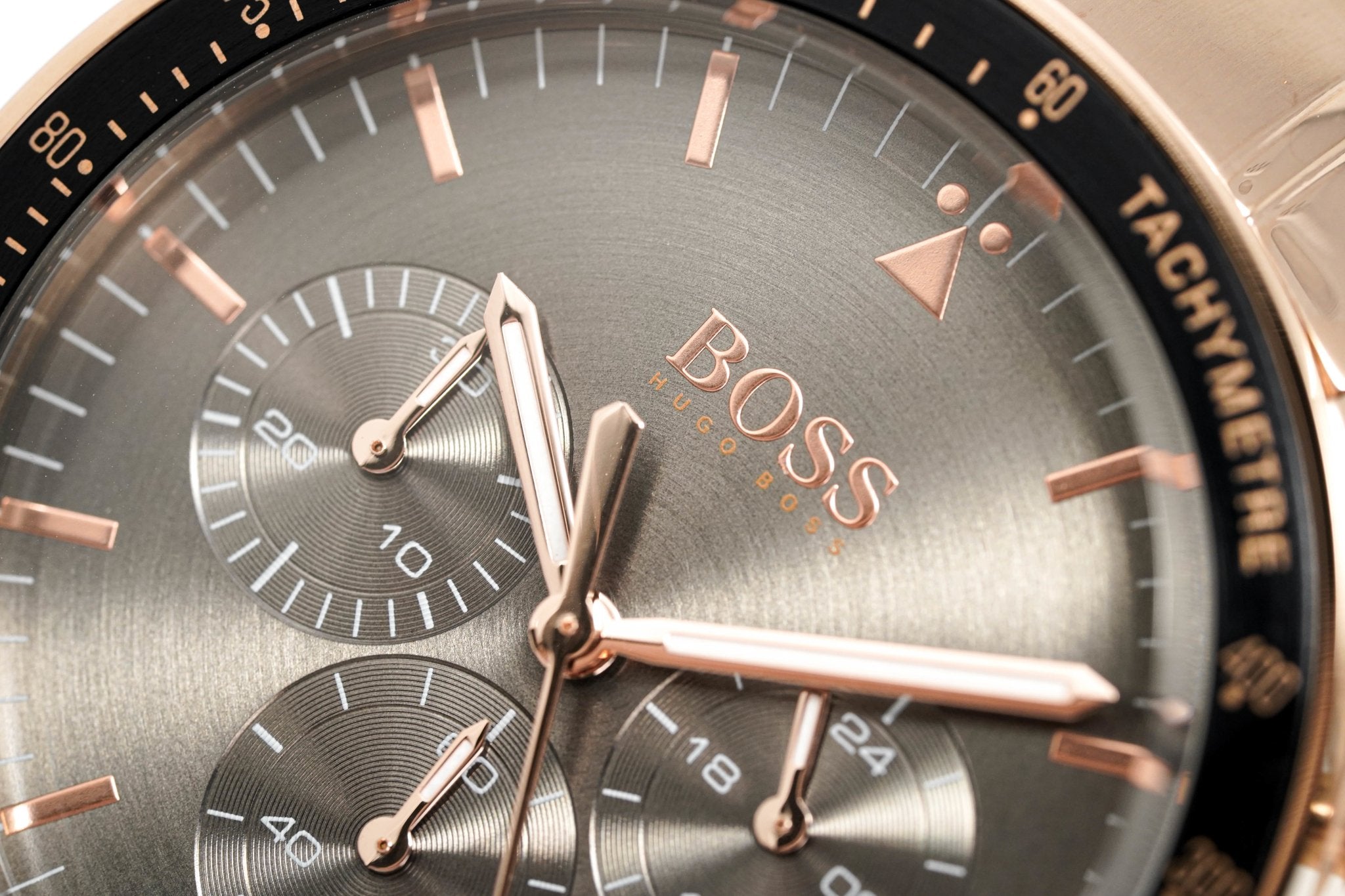 Hugo Boss Men's Watch Chronograph Trophy Rose Gold HB1513632