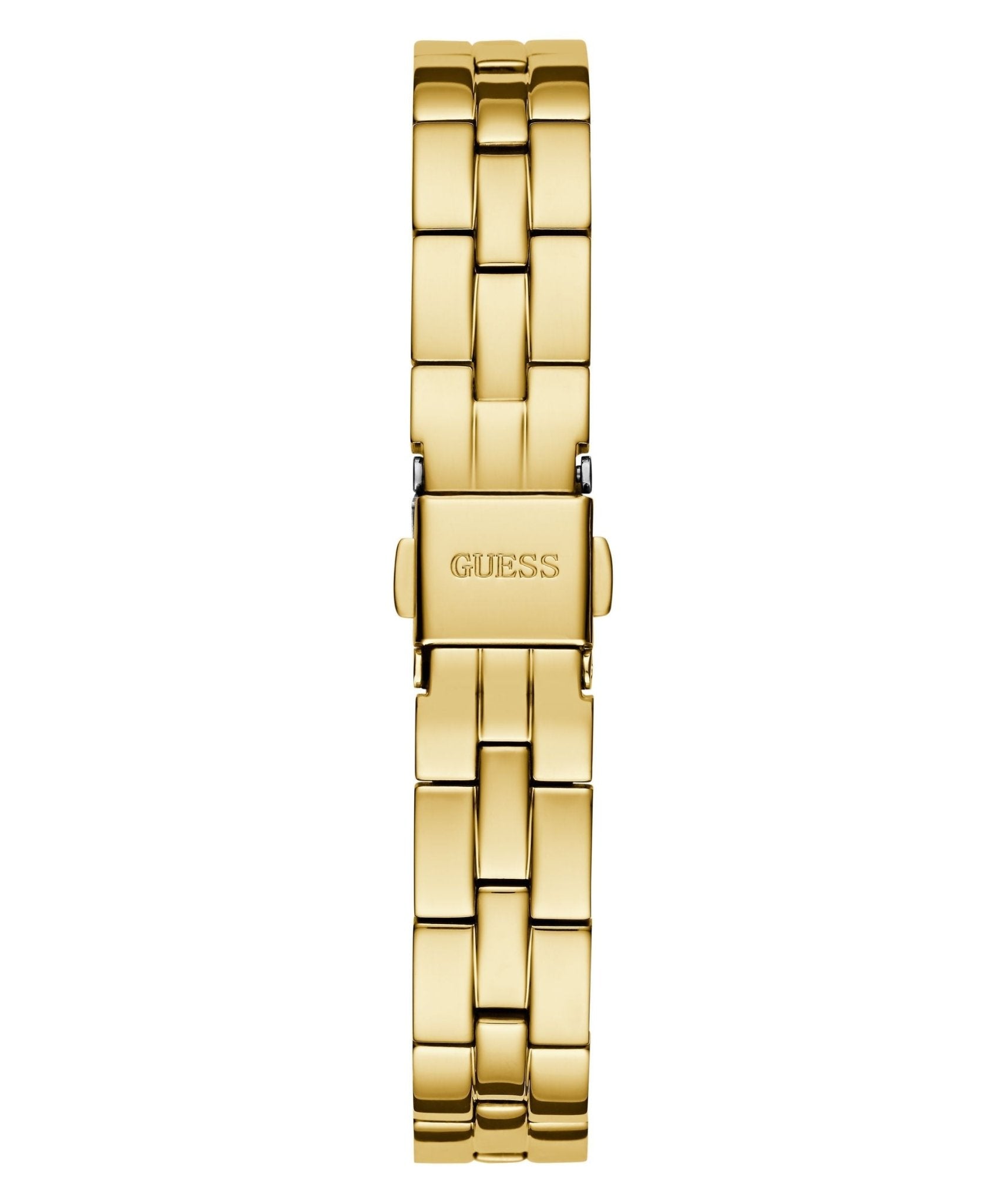 Ladies Array Gold Tone Recycled Steel Watch GW0762L2