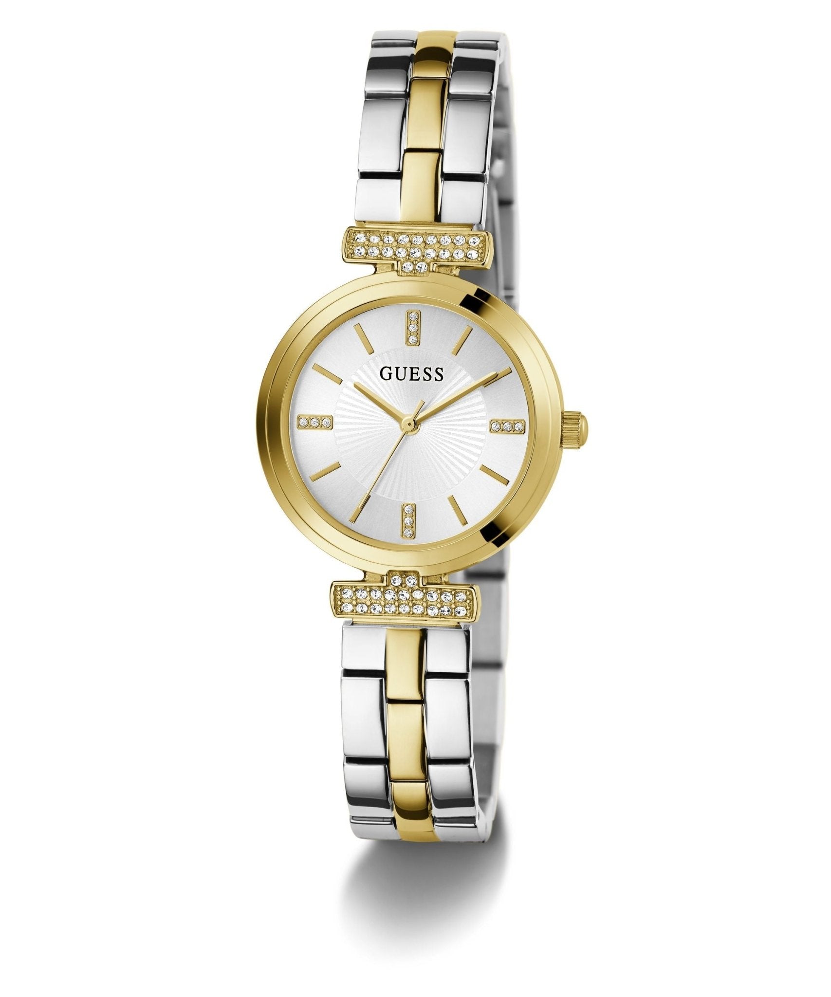 Ladies Array Yellow Gold Tone Stainless Steel Watch GW0762L5