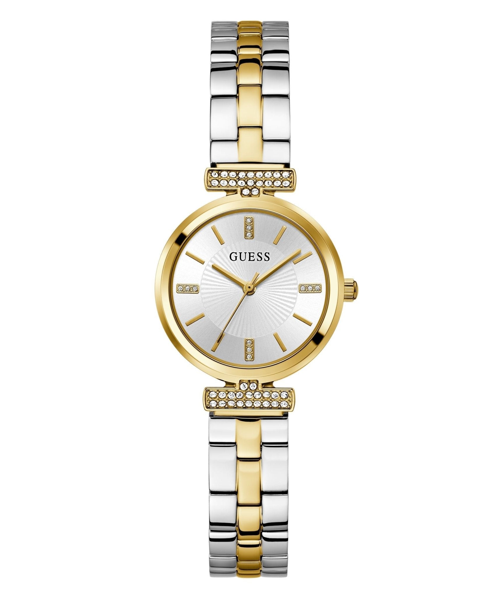 Ladies Array Yellow Gold Tone Stainless Steel Watch GW0762L5