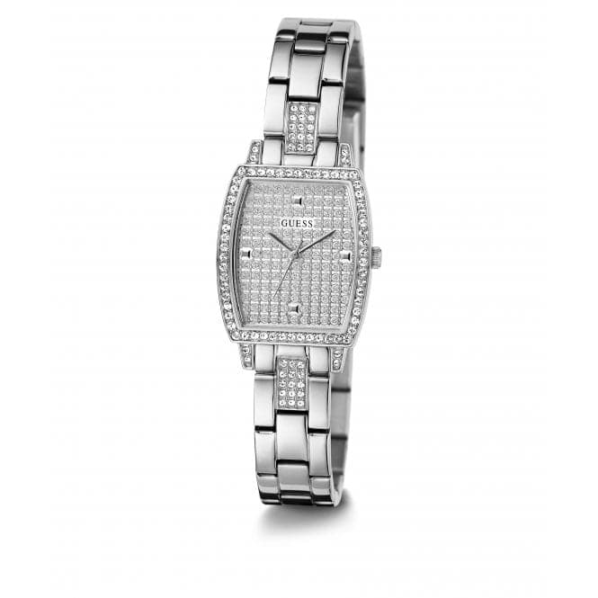 Ladies Brilliant Silver Tone Watch GW0611L1