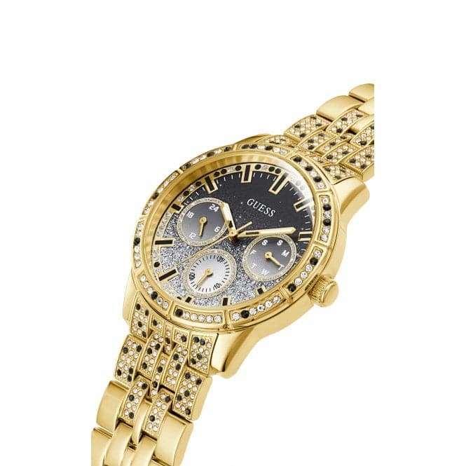 Ladies Cascade Stainless Steel Gold Tone Watch GW0365L2