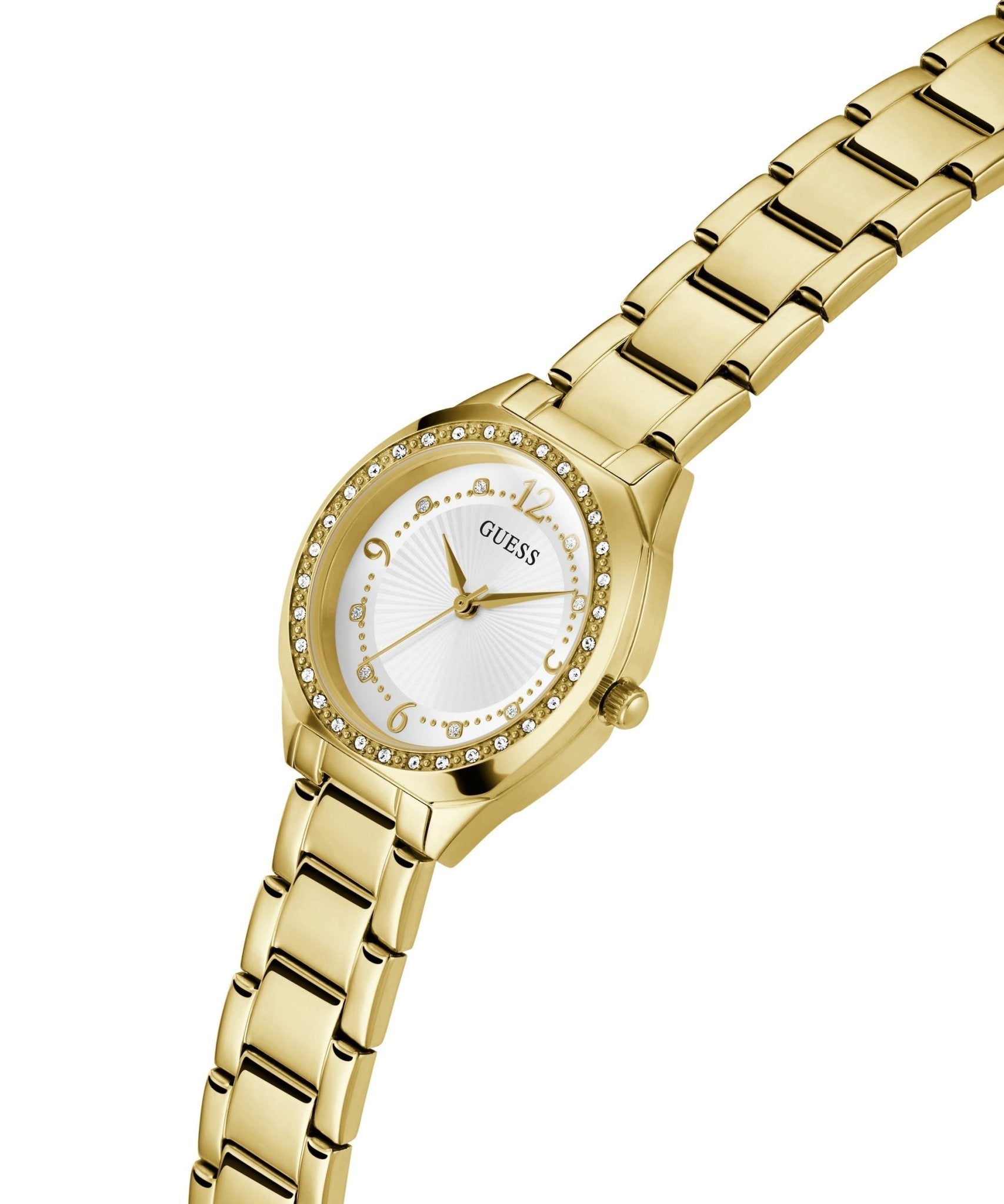 Ladies Charlotte Gold Tone Stainless Steel Watch GW0767L2