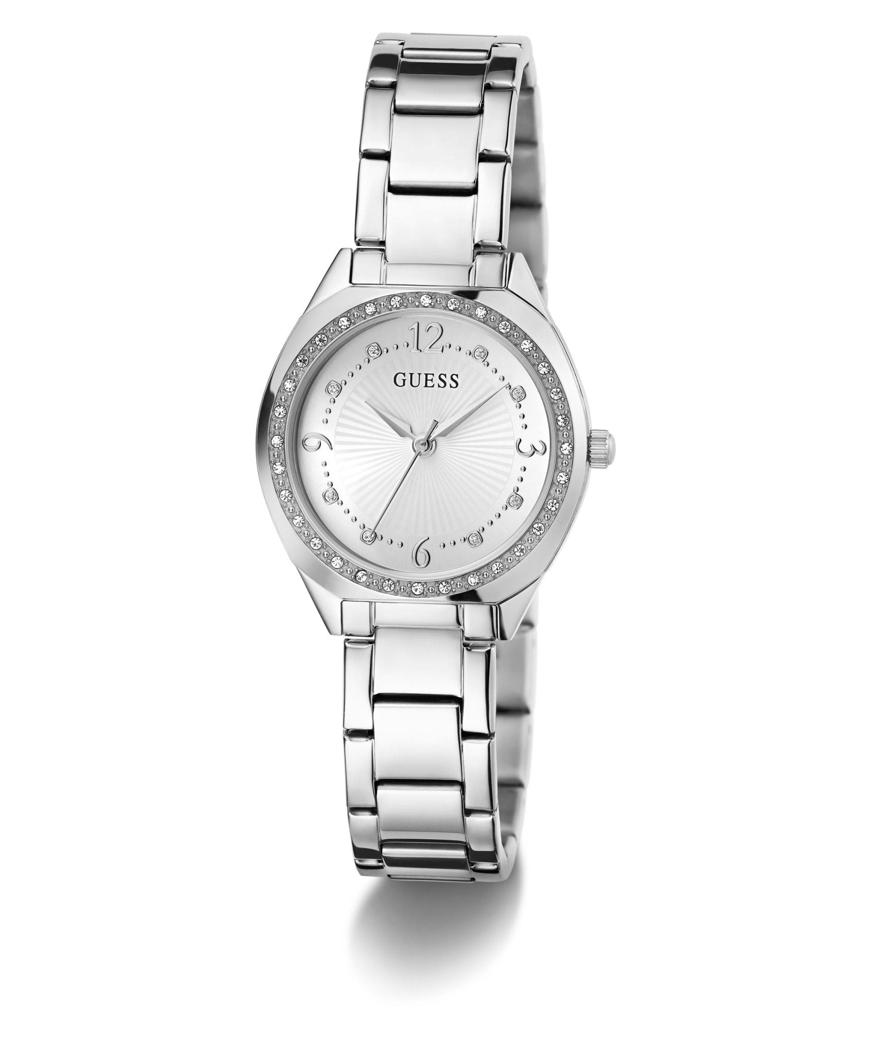 Ladies Charlotte Silver Tone Stainless Steel Watch GW0767L1