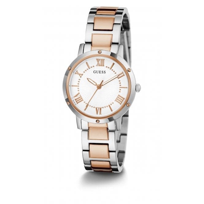 Ladies Dawn Stainless Steel 2-Tone Watch GW0404L3