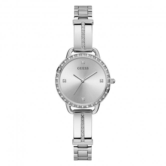 Ladies Dress Stainless Steel Silver Watch GW0022L1