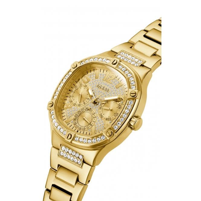 Ladies Duchess Stainless Steel Gold Watch GW0558L2