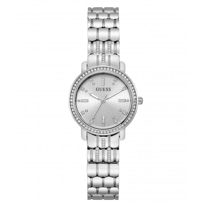 Guess Ladies Hayley Silver Tone Watch GW0612L1