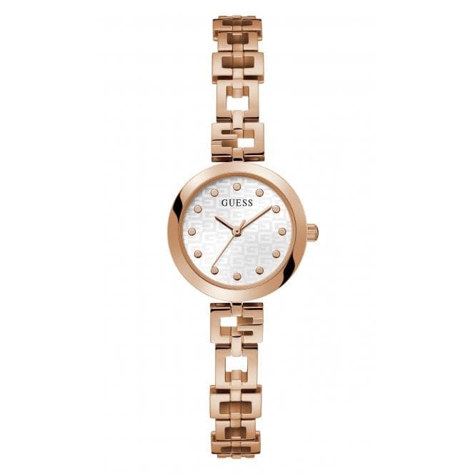 Guess Ladies Lady G Stainless Steel Rose Gold Watch GW0549L3