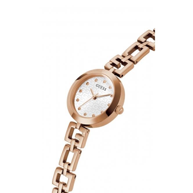 Guess Ladies Lady G Stainless Steel Rose Gold Watch GW0549L3