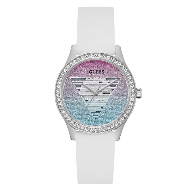 Guess Ladies Lady Idol Stainless Steel Silver Watch GW0530L5