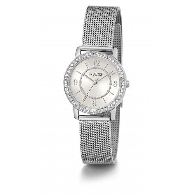 Guess Ladies Melody Silver Tone Watch GW0534L1