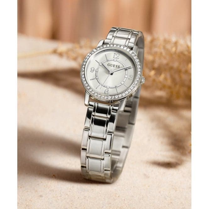 Guess Ladies Melody Stainless Steel Silver Watch GW0468L1