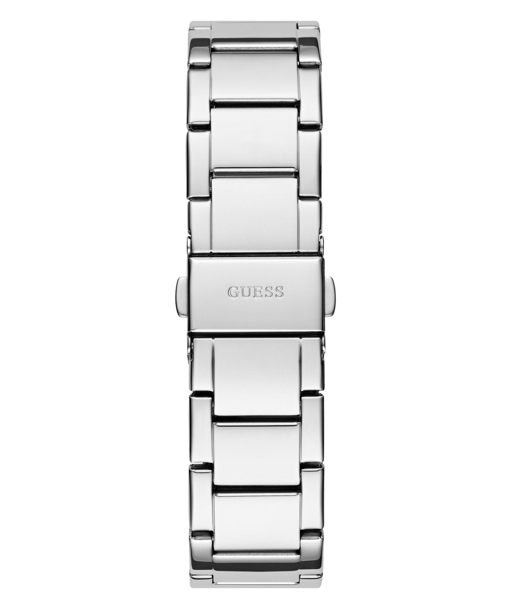 Guess Ladies Petal Silver Tone Stainless Steel Watch GW0747L1