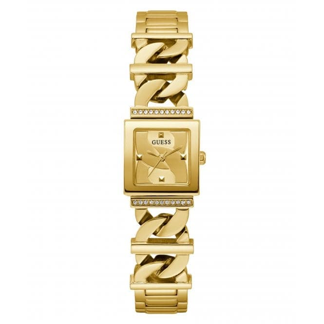 Guess Ladies Runaway Gold Tone Watch GW0603L2