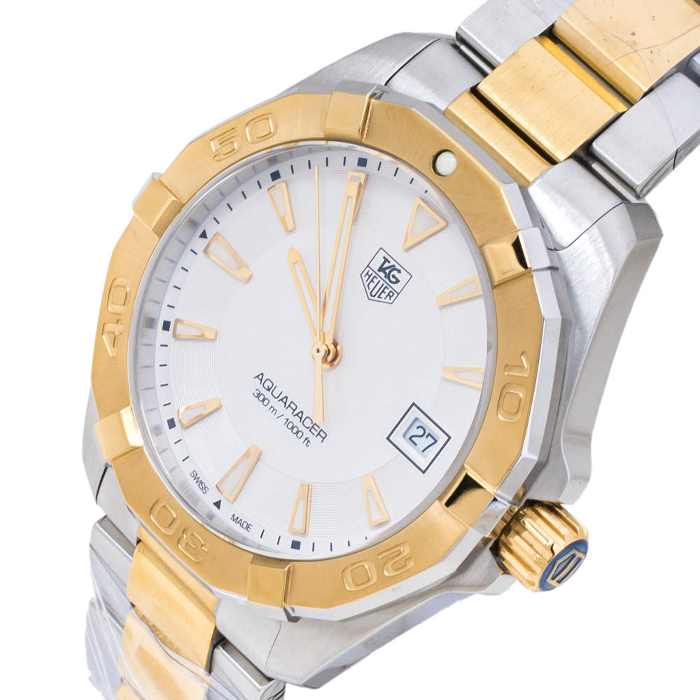 Tag Heuer Aquaracer White Dial Watch for Men - WAY1120.BB0930