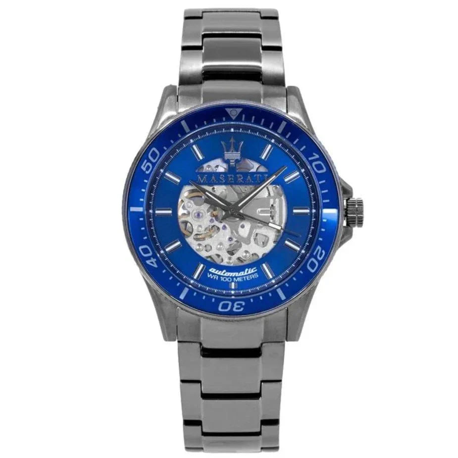 Maserati R8823140001 Sfida Automatic  Men's Blue Watch