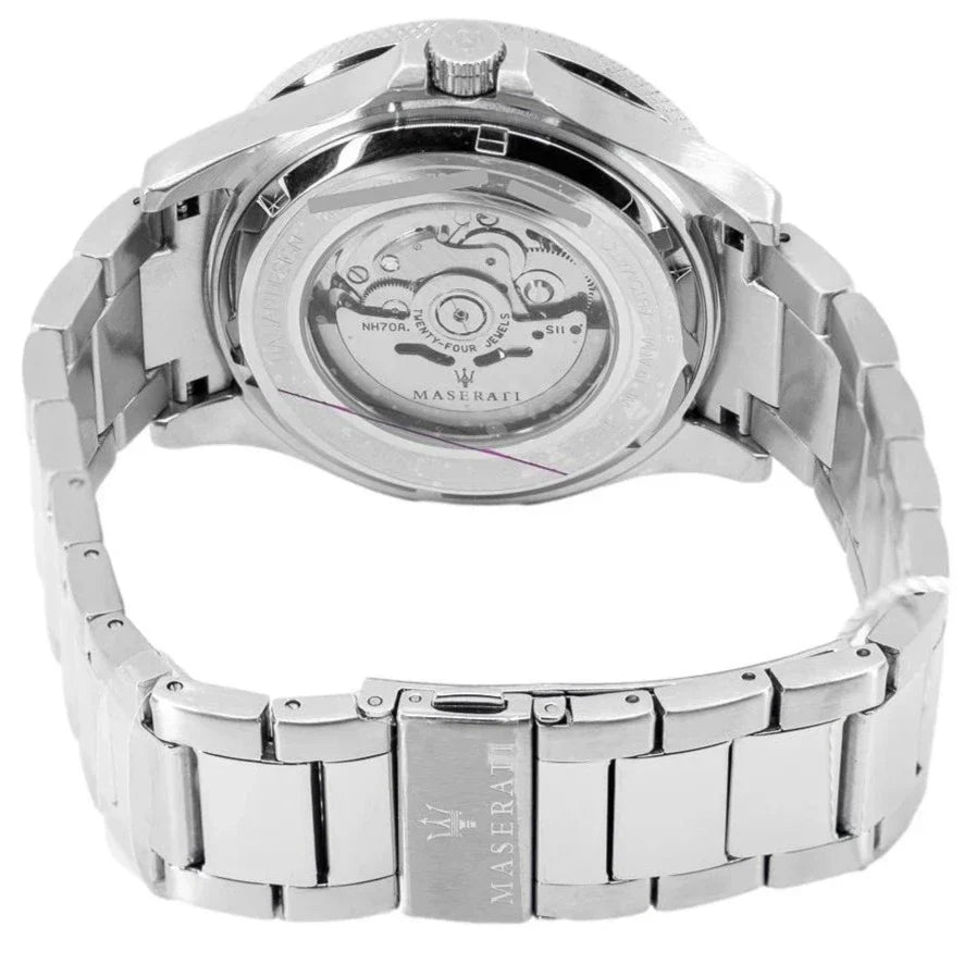 Maserati R8823140002 Sfida Automatic  Men's Silver Watch